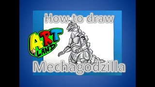 How to draw Mechagodzilla [upl. by Congdon792]