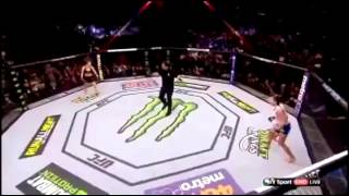 Ronda Rousey vs Cat Zingano  The Fastest WIN Ever [upl. by Jansen]