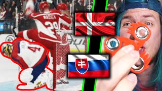 MS v hokeji 2021  Slovensko  Dánsko NHL [upl. by Abehsile]