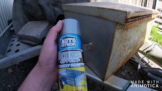 Galvanising spray can REVIEW [upl. by Berkley]