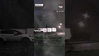 Meteor blazes across UK skies [upl. by Nhguavoj864]