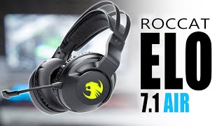 Roccat ELO 71 Air Review and Mic Test  Almost Perfect Gaming Headset [upl. by Elianora]