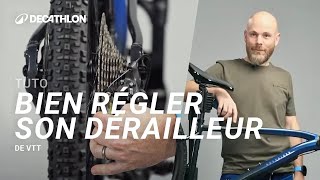 TUTO  Comment bien régler son dérailleur de VTT  🚲 I Decathlon [upl. by Harriott]