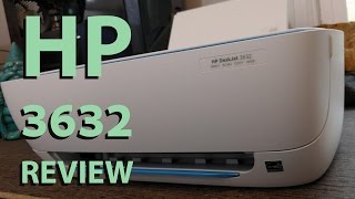 HP 3632 Printer  Review [upl. by Killy115]