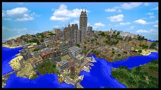 This Is The Most Downloaded Minecraft City Map Ever [upl. by Ellehsem65]