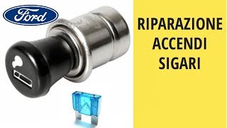 Accendisigari Rotto  Sostituzione Fusibili COME FARE  Ford Fiesta 12 2010 Tutorial [upl. by Gilbert]