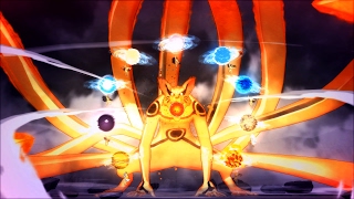 Naruto Uzumaki  Super Tailed Beast RasenShuriken Barrage [upl. by Gasper]