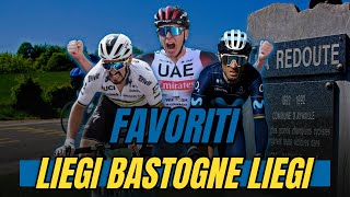 Favoriti LIEGI BASTOGNE LIEGI 2022  Con Stefano Garzelli e Anatoliy Budyak [upl. by Wiskind809]