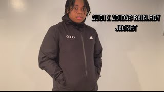 Audi Sports x Adidas RainRDY Jacket Black  Full Review [upl. by Reich]