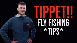 Tippet Fly Fishing TIPS with PRO Fishing Guide [upl. by Rosie]