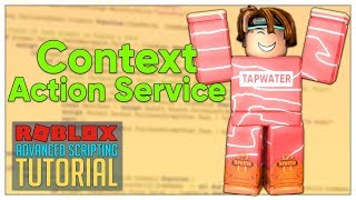 Advanced Roblox Scripting Tutorial 26  ContextActionService Beginner to Pro 2020 [upl. by Norbie]