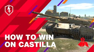 WoT Blitz Tutorial Only 1 of Tankers Know These Castilla Secrets [upl. by Onateag649]