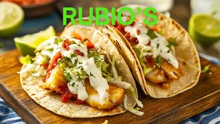 How to make RUBIOS COASTAL GRILLS  Original Fish Taco [upl. by Lottie]