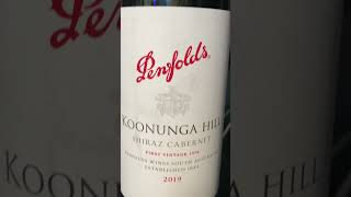 Penfolds Koonunga Hill Shiraz Cabernet 2019 [upl. by Ynamrej687]