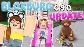 NEW BLOXBURG BABY UPDATE 090 [upl. by Avron]