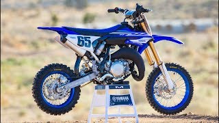 First Ride 2018 Yamaha YZ65  Motocross Action Magazine [upl. by Anauj]