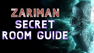 Zariman Secret Room Guide  Warframe [upl. by Adaurd264]