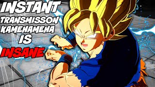 END Gokus Instant Transmission Kamehameha Is INSANE  Dragon Ball Sparking Zero [upl. by Ayotnahs]