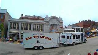 5th Big Top Circus Parade in Baraboo [upl. by Neelram]