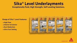 Sika Level Underlayments [upl. by Dukey]