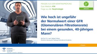 Kenntnisprüfung Medizin  6  Frage aus der Nephrologie [upl. by Kulseth990]