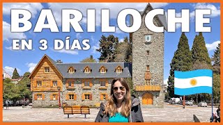 Qué hacer en BARILOCHE en 3 días 😍 ¿qué hacer  Guía completa ✅ [upl. by Clotilde]