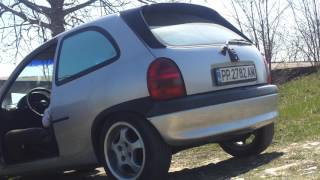 Opel Corsa B Exhaust Sound [upl. by Corene181]