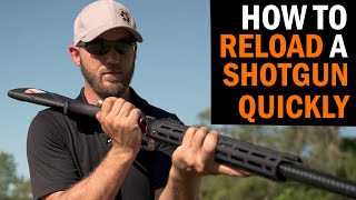 How to Reload a Shotgun Quickly with 3Gun National Champion Joe Farewell [upl. by Aivyls610]