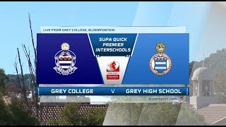 Premier Interschools Rugby  Grey College vs Grey High [upl. by Meehsar]