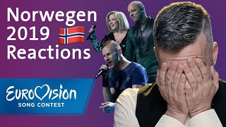 KEiiNO  quotSpirit in the Skyquot  Norwegen  Reactions  Eurovision Song Contest [upl. by Ramin]