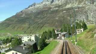 Glacier Express Pt 2  A wonderful journey through magnificent Swiss scenery [upl. by Tjon]