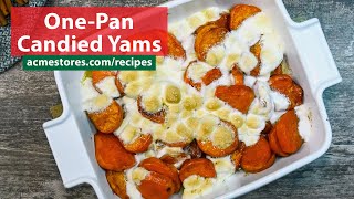 One Pan Candied Yams recipe [upl. by Eirol]