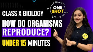 How Do Organisms Reproduce One Shot Under 15 Min Biology  Class 10th Science with Sonam Maam [upl. by Sedicla]