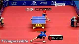 China Open Ma Long  Wang Liqin [upl. by Anahsal]