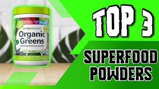 Best Superfood Powders Options [upl. by Bigner]