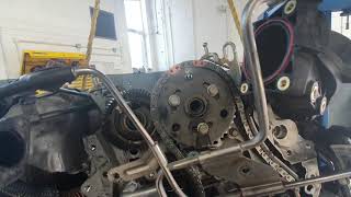 timing chain vauxhall 16 diesel [upl. by Nolly285]