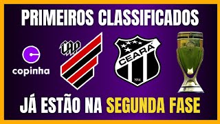 COPINHA  ATHLETICO e CEARÁ passam de fase  FLAMENGO e BOTAFOGO vencem  VASCO tropeça [upl. by Cristabel751]