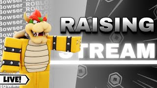 Roblox Live Stream Pls Donate RAISING [upl. by Eadahs]