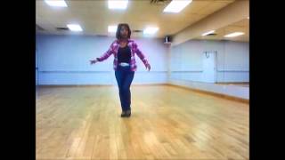 Basic Line Dancing steps for Beginners  Shotgun Jenny Tutorial [upl. by Nnyledam593]