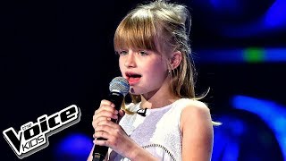 Gabrysia Piotrowska – „Kołysanka dla okruszka” – Przesłuchania w ciemno – The Voice Kids Poland [upl. by Nwahsel]