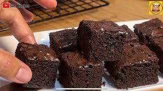 The Best Brownies Recipe Simple And Perfect Brownies Resepi brownies KEDUT Terlajak Sedap [upl. by Eednus]