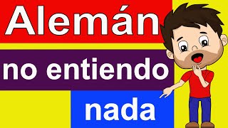 APRENDE ALEMÁN BÁSICO PARA PRINCIPIANTES  FRASES EN ALEMÁN LENTO Y FÁCIL  CONVERSACIÓN EN ALEMÁN [upl. by Luben]