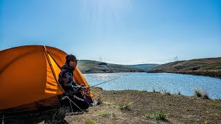 Double Overnight Camping on the Snake River amp Fishing for Catfish [upl. by Sarad]