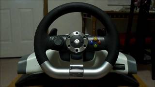 Review XBOX 360 Wireless Racing Wheel [upl. by Kara]