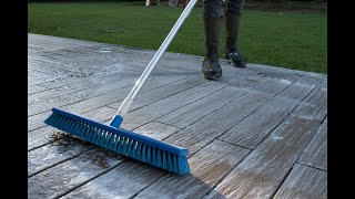 HowTo Cleaning Composite Decking [upl. by Bonnell]