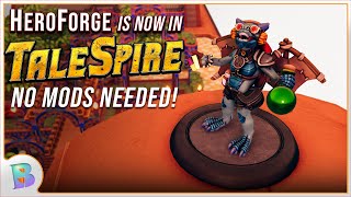 Tutorial HeroForge in TaleSpire  NO MODS [upl. by Paule265]