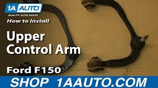 How To Replace Upper Control Arm 0409 Ford F150 [upl. by Amla400]