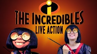 The Incredibles EDNA MODE Live Action Disney Pixar  Madi2theMax [upl. by Hsot]