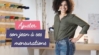 Tuto réparation  ajuster un jean à ses mensurations [upl. by Kenon]