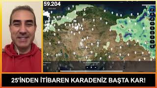 25inden İtibaren Karadeniz Başta Kar  Canlı Yayın 20248 [upl. by Nathan359]